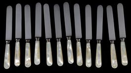LANDERS FRARY & CLARK SILVERPLATE MOP FLATWARE