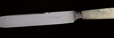 LANDERS FRARY & CLARK SILVERPLATE MOP FLATWARE