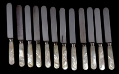 LANDERS FRARY & CLARK SILVERPLATE MOP FLATWARE
