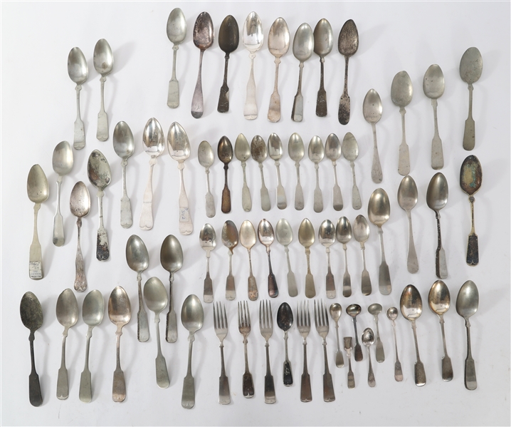 AMERICAN SILVER PLATED & NICKEL FLATWARE