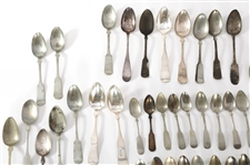 AMERICAN SILVER PLATED & NICKEL FLATWARE