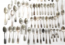 AMERICAN SILVER PLATED & NICKEL FLATWARE