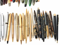 BALLPOINT PENS & PENCILS - LOT OF 40+