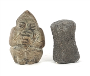 CERAMIC VESSELS, STATUES, & STONE TOOLS