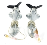 SARSAPARILLA ART DECO STYLE AIRPLANE FANS & BOAT MOTOR FAN