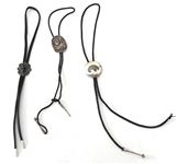 SOUTHWEST & MEXICAN STERLING SILVER BOLO TIES