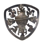 MEXICO STERLING SILVER BRACELET & BROOCH PENDANT