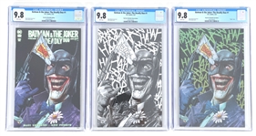 DC BATMAN JOKER DEADLY DUO #1-3 COMIC BOOKS CGC GRADED