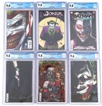 DC JOKER COMIC BOOKS CGC GRADED VF/NM TO NM/M