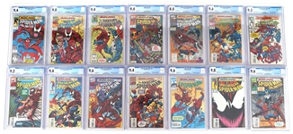 MARVEL SPIDER-MAN MAX. CARNAGE #1-14 COMICS CGC GRADED