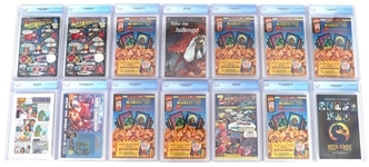 MARVEL SPIDER-MAN MAX. CARNAGE #1-14 COMICS CGC GRADED