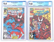 MARVEL SPIDER-MAN MAX. CARNAGE #1-14 COMICS CGC GRADED
