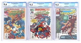 MARVEL SPIDER-MAN MAX. CARNAGE #1-14 COMICS CGC GRADED