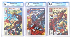 MARVEL SPIDER-MAN MAX. CARNAGE #1-14 COMICS CGC GRADED
