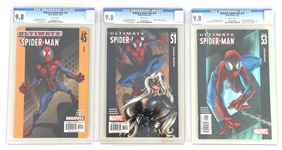 MARVEL ULTIMATE SPIDER-MAN COMIC BOOKS CGC GRADED NM/M