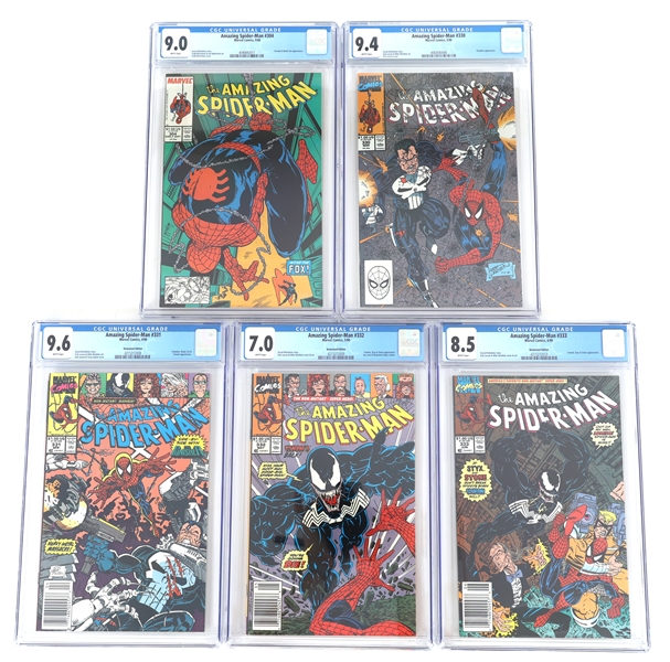 MARVEL THE AMAZING SPIDER-MAN COMICS CGC GRADED