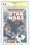MARVEL STAR WARS #1-6 SIGNED COMIC BOOKS CGC GRADED