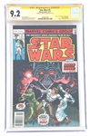 MARVEL STAR WARS #1-6 SIGNED COMIC BOOKS CGC GRADED