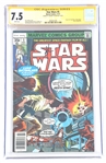 MARVEL STAR WARS #1-6 SIGNED COMIC BOOKS CGC GRADED