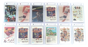 DC CRISIS ON INFINITE EARTHS COMICS #1-12 CGC GRADED