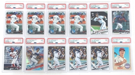 2016 & 2017 TOPPS BASEBALL CARDS PSA GRADED