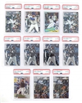 2022 TOPPS CHROME & UPDATE BASEBALL CARDS PSA GRADED