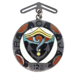 ROYAL ORDER OF JESTERS STERLING SILVER BADGE
