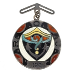 ROYAL ORDER OF JESTERS STERLING SILVER BADGE