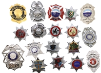 OBSOLETE US & INTL POLICE FIRE BRIGADE DEPT. BADGES
