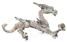 ASIAN METAL SCULPTURES AND CONTAINERS 