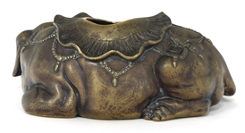ASIAN METAL SCULPTURES AND CONTAINERS 