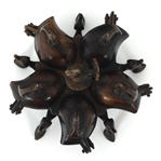ASIAN METAL SCULPTURES AND CONTAINERS 