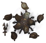ASIAN METAL SCULPTURES AND CONTAINERS 