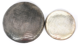SILVER PLATED WINNOWING BASKETS 