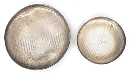 SILVER PLATED WINNOWING BASKETS 