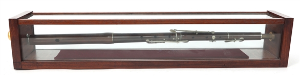 LATE 19TH C. GAUTROT AINE BREVETE WOODEN FLUTE