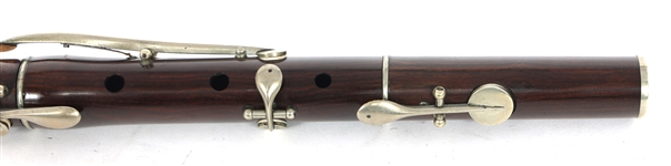 LATE 19TH C. GAUTROT AINE BREVETE WOODEN FLUTE