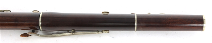 LATE 19TH C. GAUTROT AINE BREVETE WOODEN FLUTE