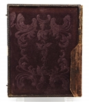 1/2 PLATE AMBROTYPE IMAGE OF COUPLE