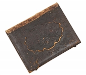 1/2 PLATE AMBROTYPE IMAGE OF COUPLE