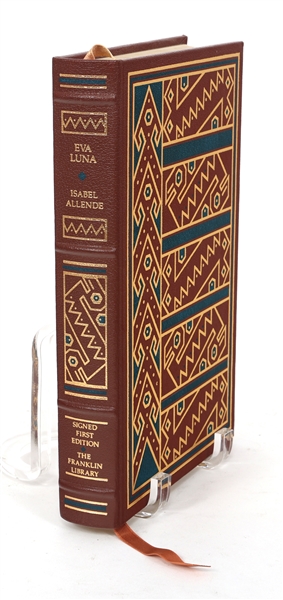 ISABEL ALLENDE EVA LUNA FRANKLIN LIBRARY SIGNED 1ST ED