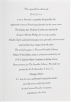 ISABEL ALLENDE EVA LUNA FRANKLIN LIBRARY SIGNED 1ST ED