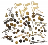 MILITARY & CIVILIAN TIE CLIPS BUTTONS CUFF LINKS