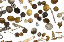 MILITARY & CIVILIAN TIE CLIPS BUTTONS CUFF LINKS