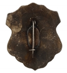 LARAMIE CITY WYOMING TERRITORIAL PRISON BADGE NO. 5