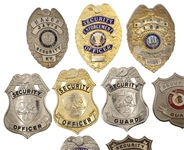 OBSOLETE SECURITY GUARD & OFFICER BADGES