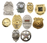 OBSOLETE SECURITY GUARD OFFICER BADGES 