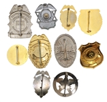 OBSOLETE SECURITY GUARD OFFICER BADGES 