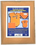 BASEBALL CAL RIPKEN JR GAME-USED JERSEY & FRAMED PHOTO
