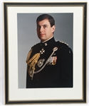 PRINCE ANDREW SIGNED PORTRAIT PHOTO